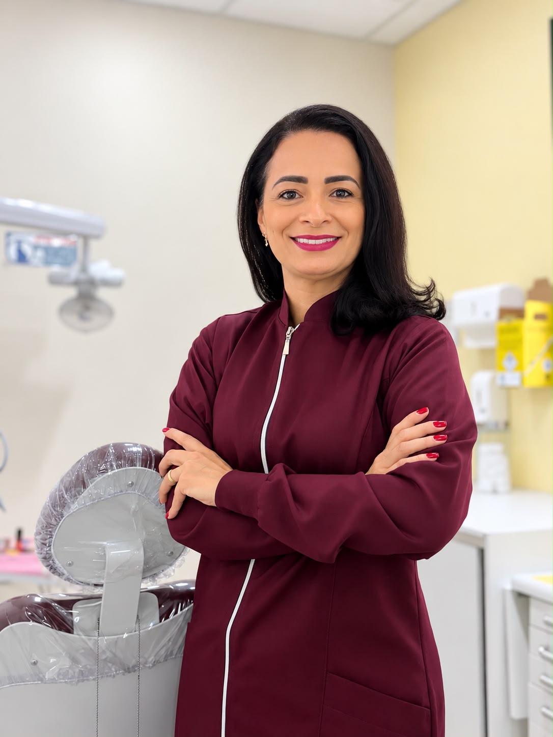 Dra. Priscila Molina de Sá Karam, cirurgiã-dentista da Harmony Odontologia & Estética